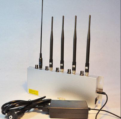 Telecomando dell'emittente di disturbo di radiofrequenza di 5 bande per il GSM 315mhz 433mhz 868mhz