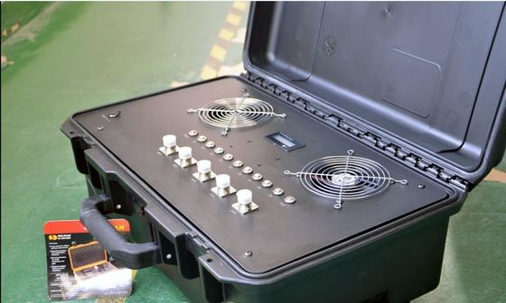 qualità  Digital Source IED Convoy Bomb Jammer Roof Mounted 20-6000Mhz Frequency fabbrica
