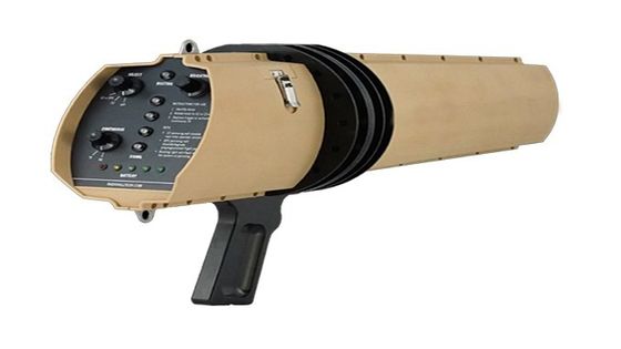 qualità  Handheld Drone Jammers 12 VDC Input Power Durable For ISM / HAM / GNSS GLONASS fabbrica