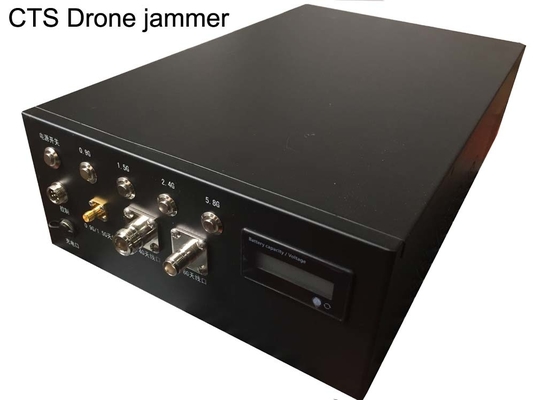 Sistema di difesa radiofonico del UAV di GPS GLONASS dell'emittente di disturbo del fuco di Digital di direzione dello zaino