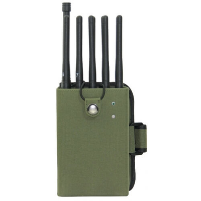 Stampo cellulare tenuto in mano di VHF Lojack di frequenza ultraelevata dell'emittente di disturbo del segnale di 8 bande 3-5M Range